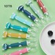Baby Cartoon Silicone Spoon Green10778