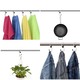 Jaramy Bathroom Towel Bar Holder Rack 76 CM - 2 Sets