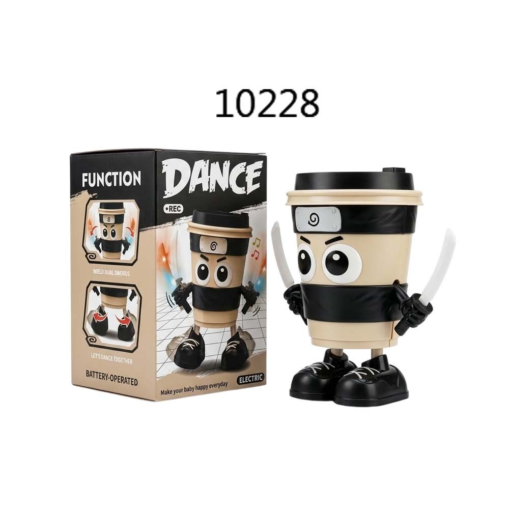 Baby Cele Dancing Ninja Coffee Cup Electric Toy 10228