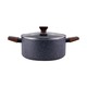 City Selection Pressed Alu Sauce Pot With LID 24CM