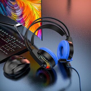 W105 Joyful, Gaming Headphones With Mic / Red