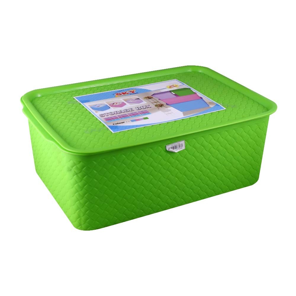 Sky Plastic Storage Box With Cover No.772 (M)