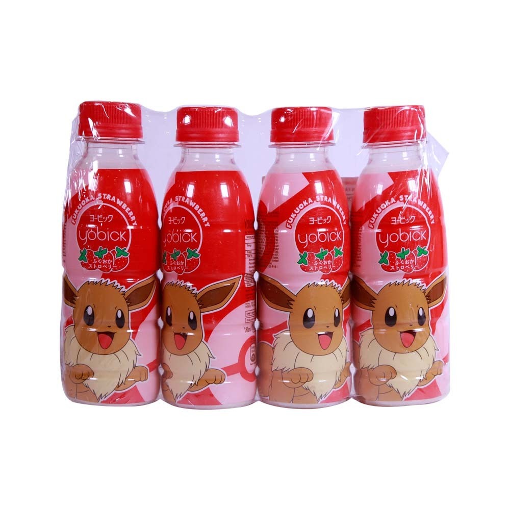Yobick Yoghurt Strawberry 180ML x 4PCS