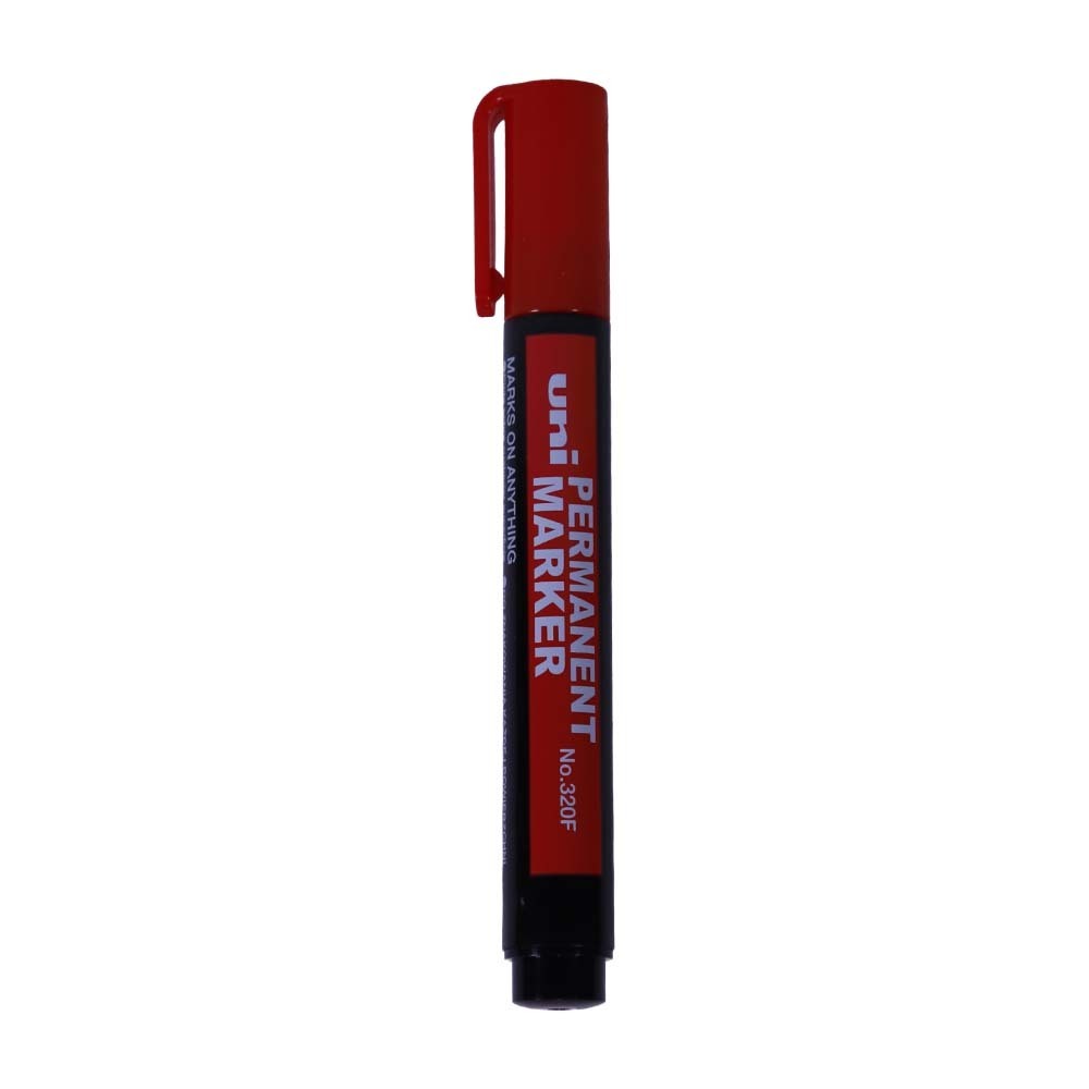 UNI PERMANENT MARKER NO.3 RED