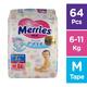 Merries Baby Diaper Boy&Girl 64PCS(M)
