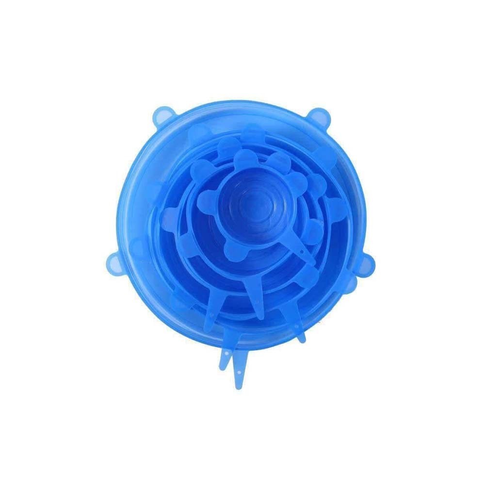 Reusable Food Silicone Stretch Lids 6PCS (Random)