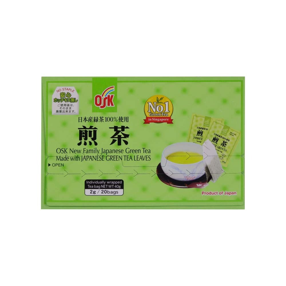 Osk Japanese Green Tea Bag 20PCS 40G