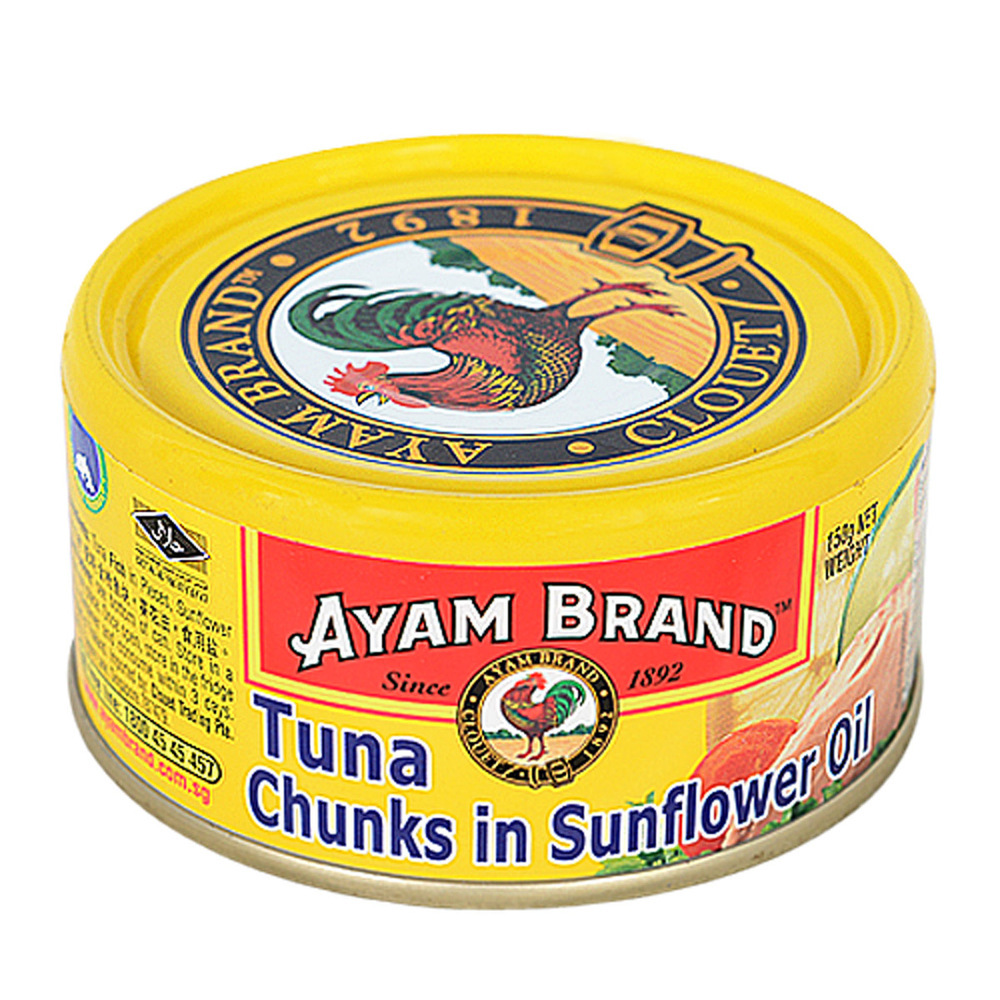 Ayam Tuna Chunks In Sunflower Oil 150G