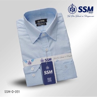 Oxford Shirt Long Sleeve 3XL (Denim Blue) SSM-O-P-L-021