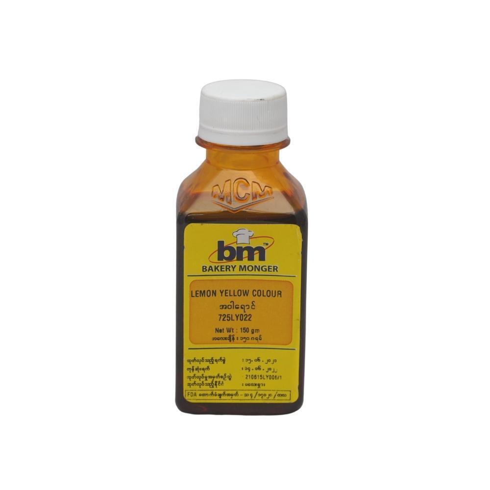 Bm Bakery Monger Lemon Yellow Liquid Colour 150G