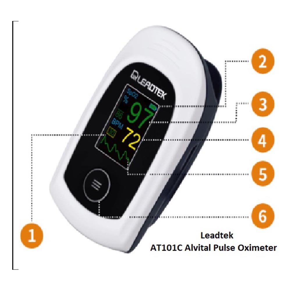 Leadtek Oximeter (AT101C Alvital Pulse Oximeter)