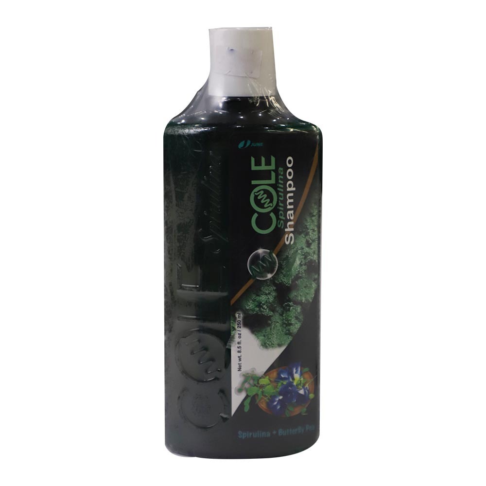 June Cole Spirulina Shampoo With Butterfly Pea 250ML
