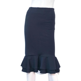 TS Dress Collection Formal Skirt Black Large