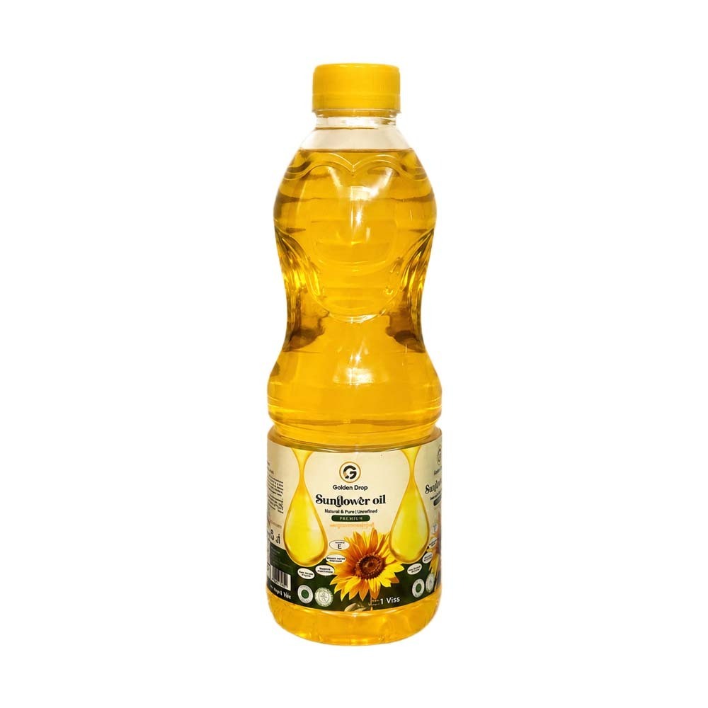 Golden Drop Sunflower Oil (1Viss)