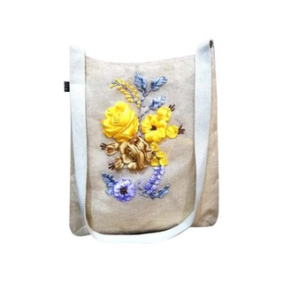 90s Belle Jute But Cute Shoulder Bag Cherry Code No.048