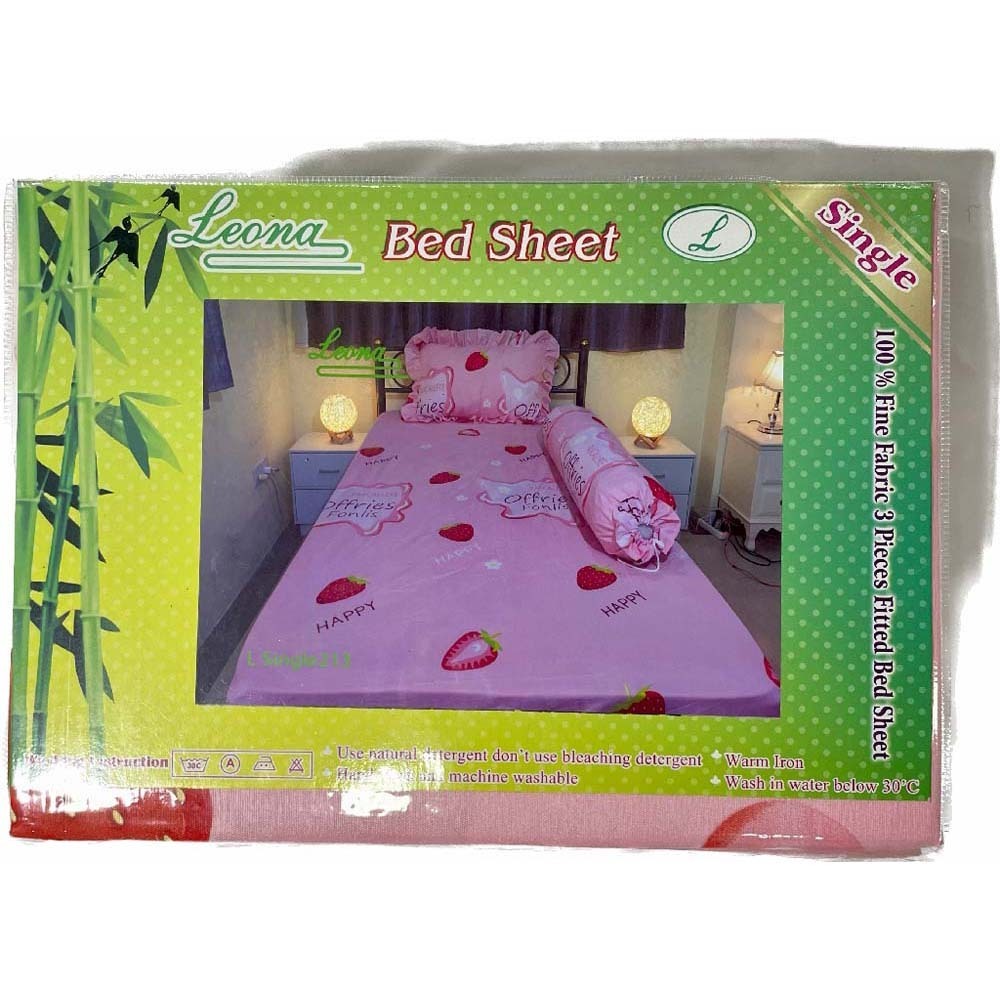 Leona Single Bedsheet BS07 (L Single-213)