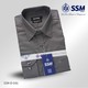 Oxford Shirt Long Sleeve Large (Charcoal Gray) SSM-O-P-L-046