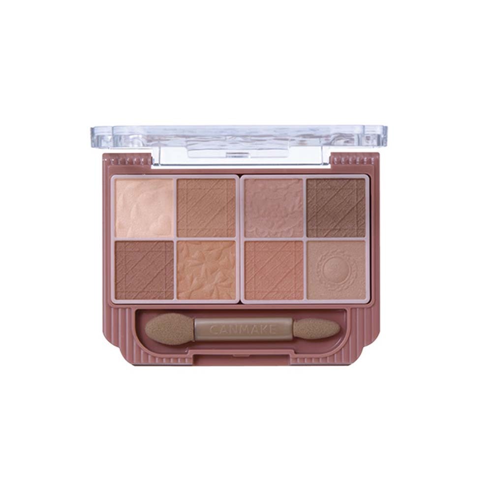 Canmake Petit Palette Eyes Matte Type (M01) Maple Millefeuille