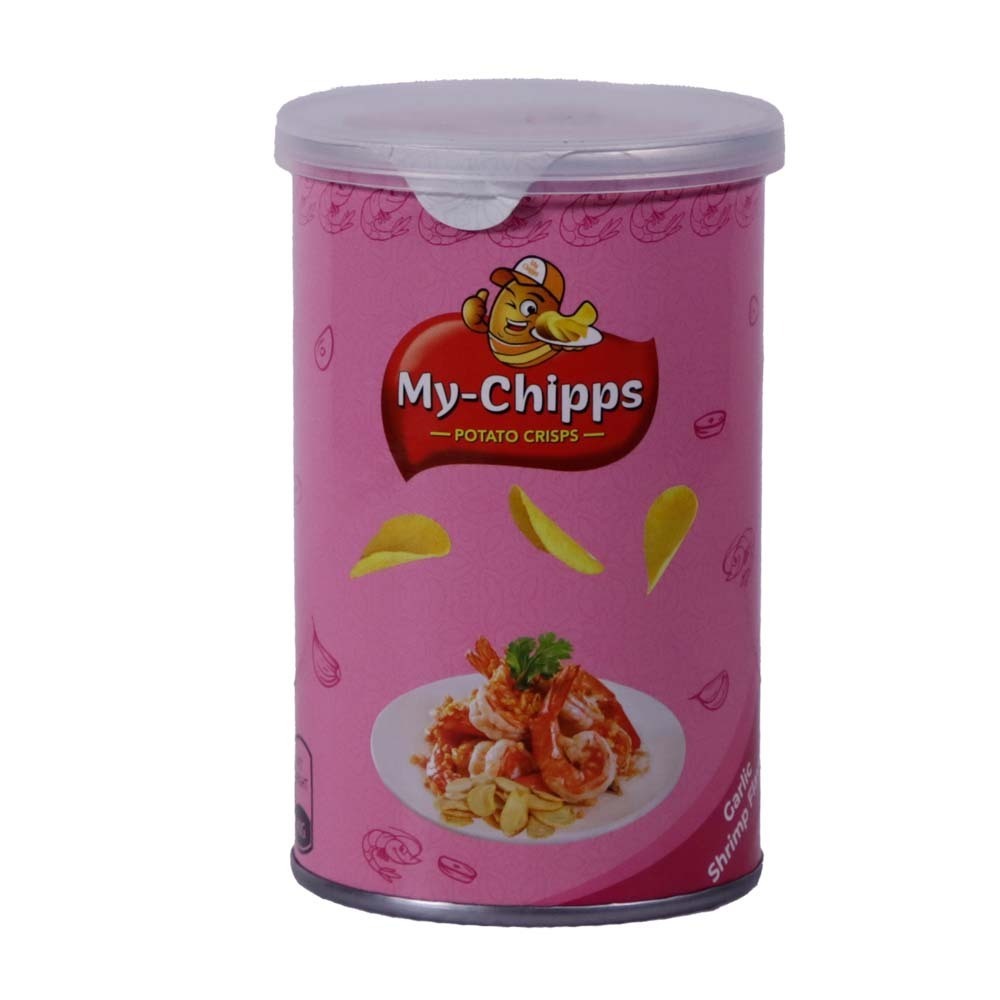 My-Chipps Potato Crisps Garlic Shrimp 40G (C)