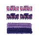 Titania Section Clips 4PCS And Hair Ribbons 4PCS With Metal 8008 Girl
