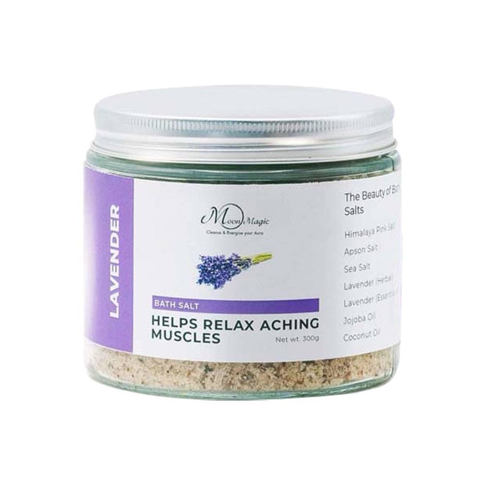 Moon Magic Crystal Healing Lavender Energy Bath Salt