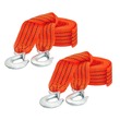 Jaramy Heavy Duty Car Towing Rope Ring Hooks - 2PCS Pack