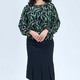 Kudos Chiffon Blouse B-005(HN) Hale Navy Small