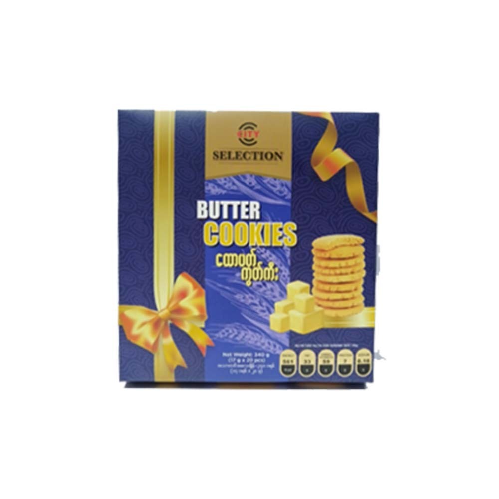 City Selection Butter Cookies 340G