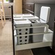 Ikea Hållbar Bin With Lid For Organic Waste, Light Grey, 10 L  604.338.83