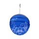 Uncle Gyi Floral Pumpkin Paper Lantern 10PCS x 1Pack Blue