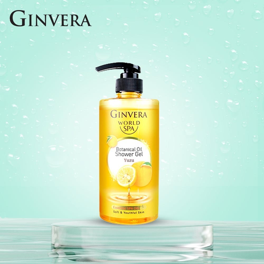 Ginvera Botanical Oil Shower Gel Yuzu 600G