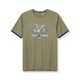 241103018 Bossini Men T-Shirt SS 24-S/S Green ( 2XL )