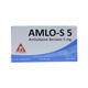 Amlo-S 5 Amlodipine Besilate 5MG 10PCSx10