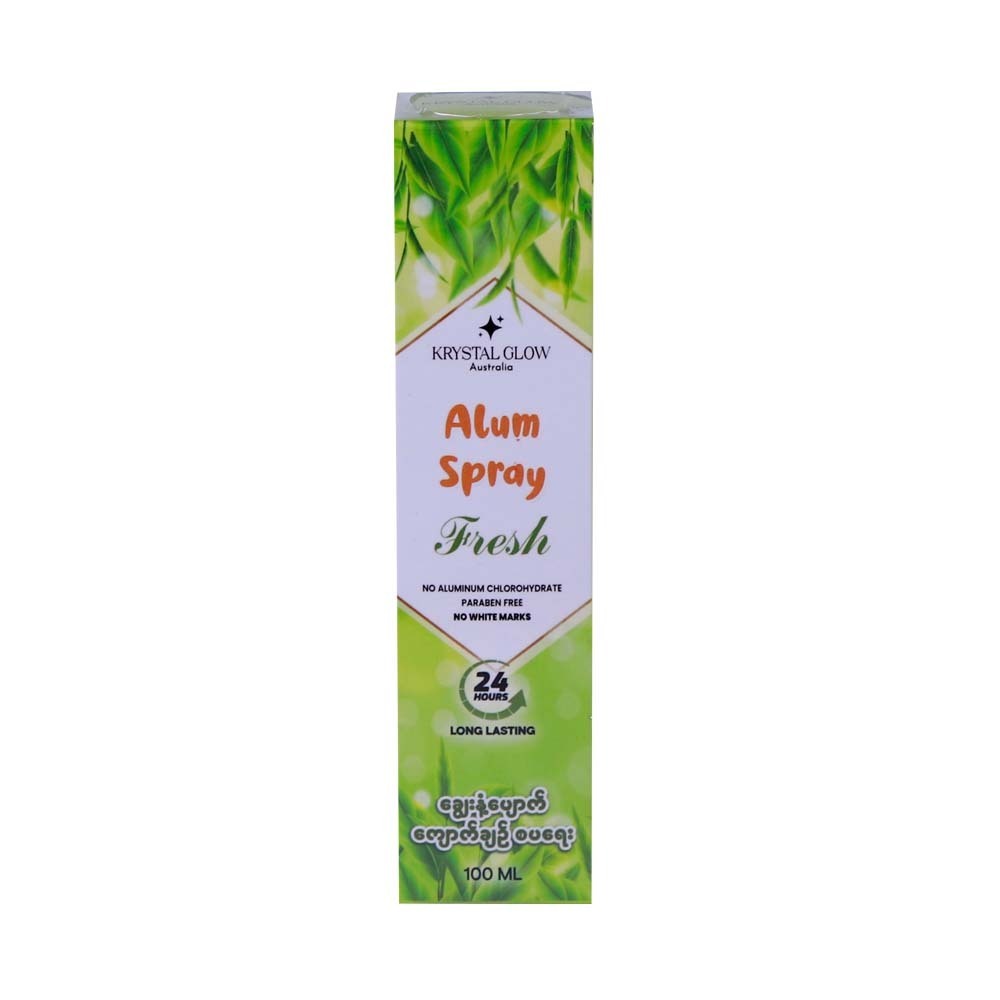 Krystal Glow Deodorant Spray Fresh 100ML