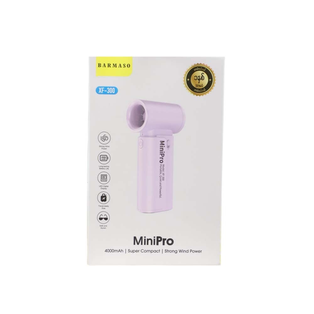 Barmaso Rechargeable Mini Fan XF-300