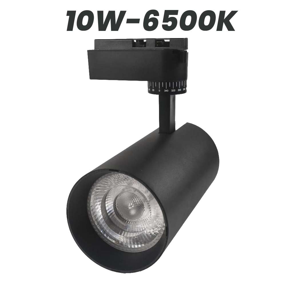 Wellmax Eagle Eye Premium Track Light Black 10W 6500K