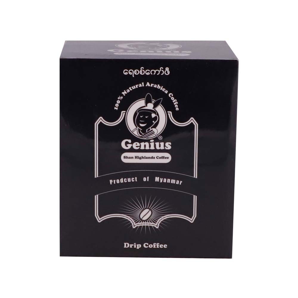 Genius 100% Natural Arabica Drip Coffee 10Gx10PCS