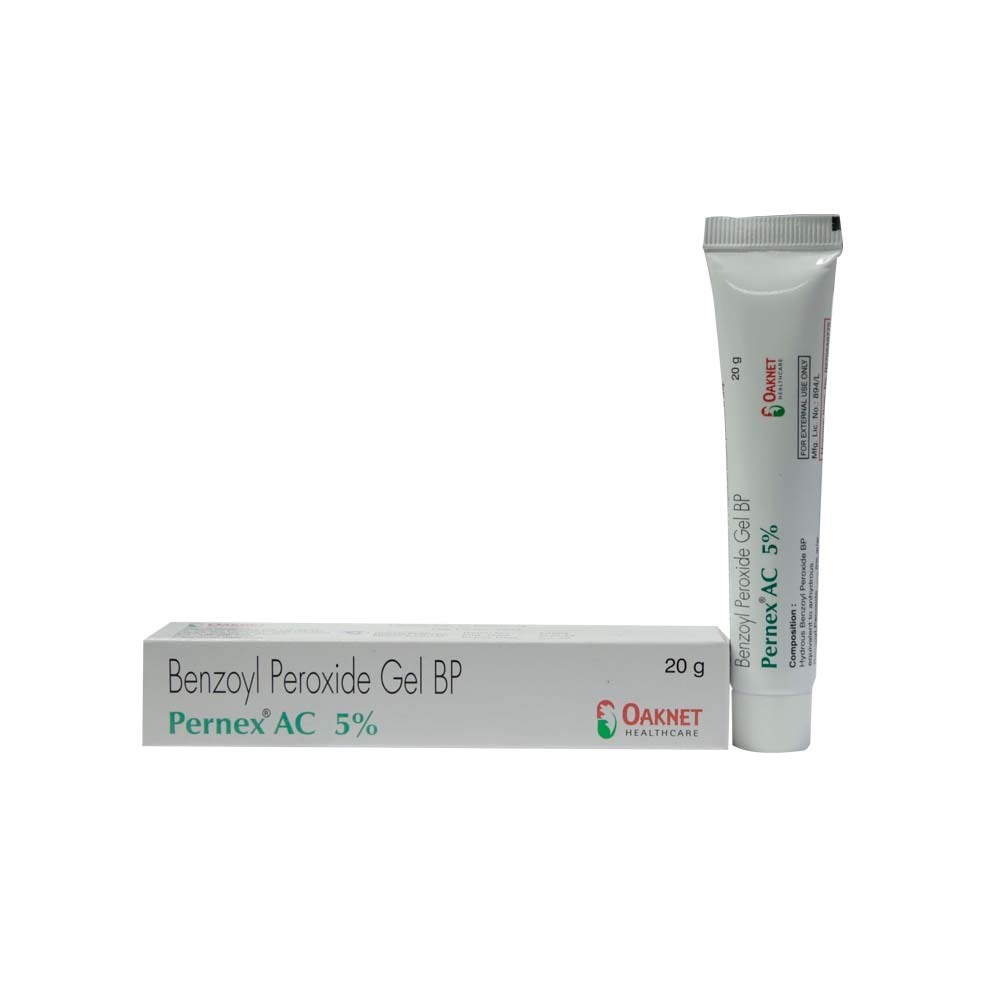Pernex Ac 5% Benzoyl Peroxide Gel BP 20G
