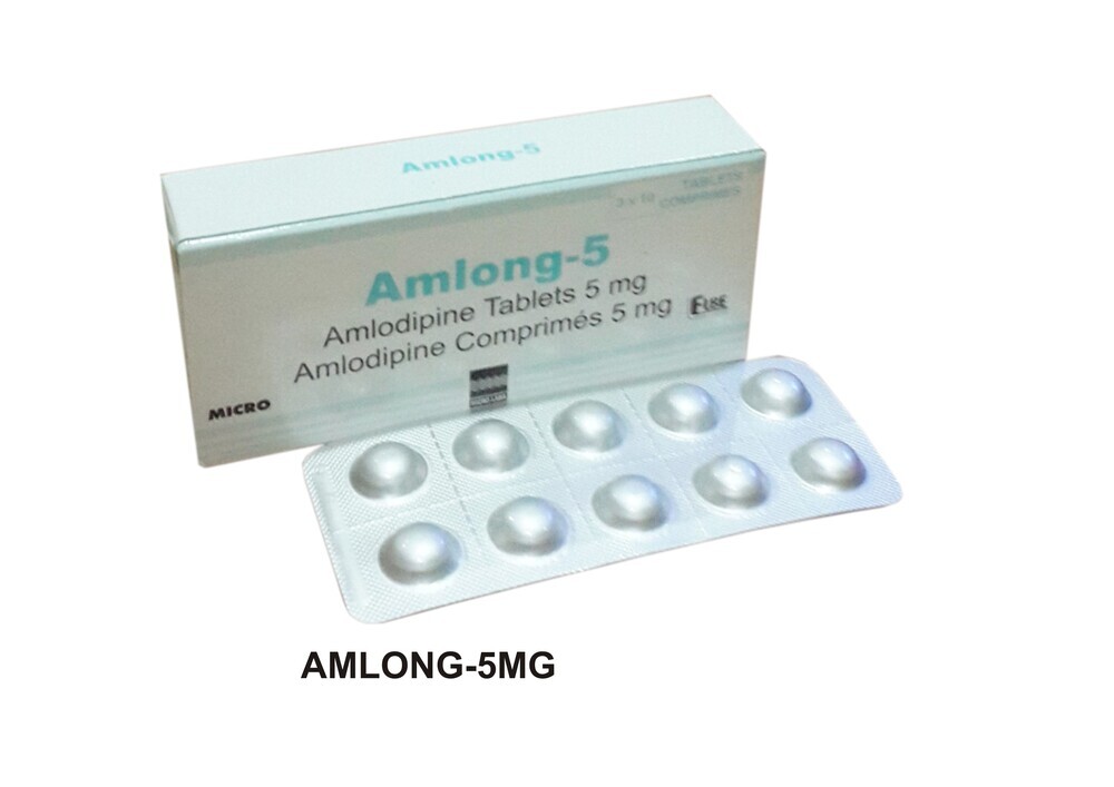 Amlong 5MG 10Tablets 1X3