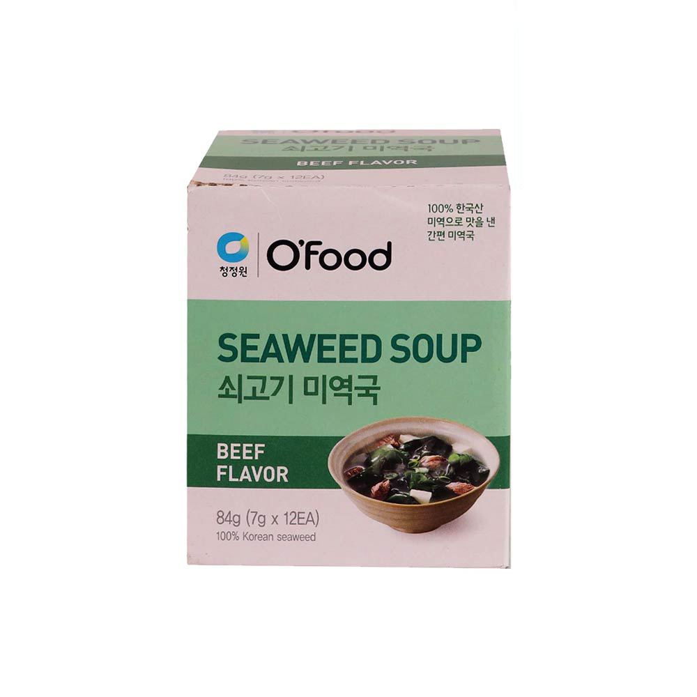 O`Food Seaweed Soup Beef Flavor 84G