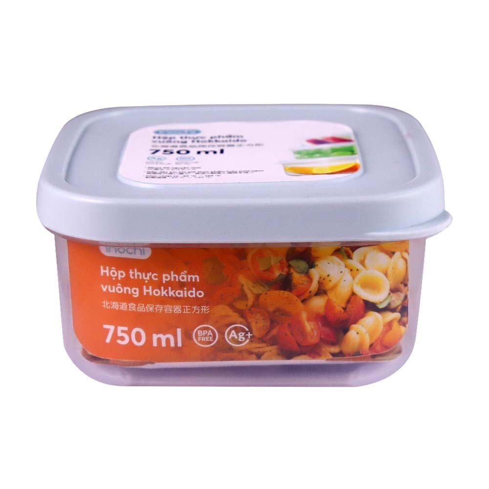 Inochi Hokka Square Food Box 750ML HOVU.0750