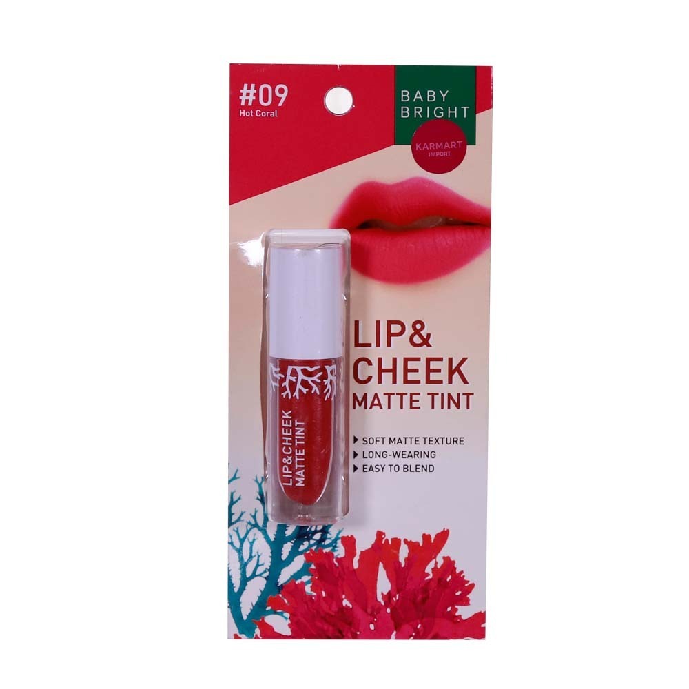 Baby Bright Lip & Cheek Matte Tint 2.4G 09