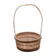 Oval Bamboo Basket With Handle 8IN (Small)