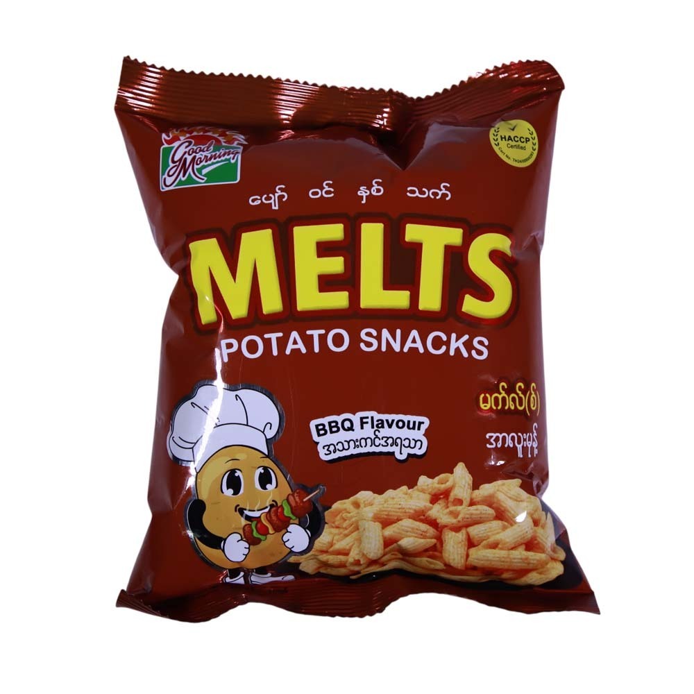 Good Morning Melts Potato Snacks BBQ 20G.