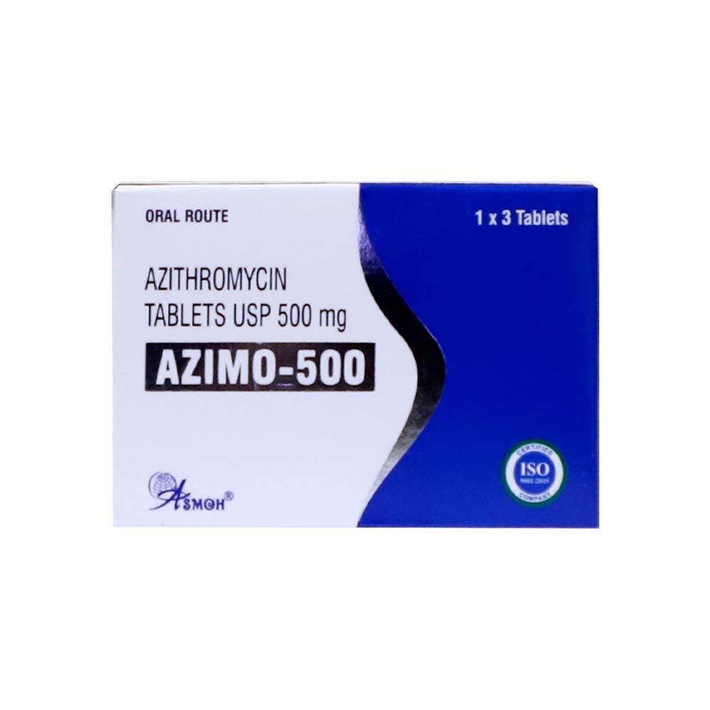 Azimo-500 Azithromycin 3PCS