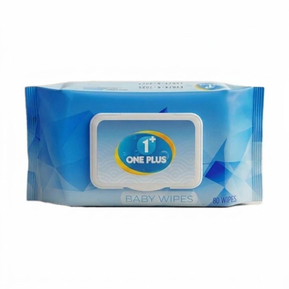 One Plus Baby Wipes (80 Wipes)