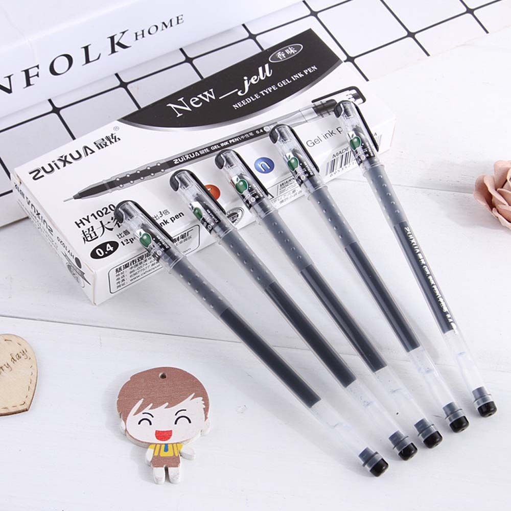 New-Gel Pen 0.4MM Black 10300001