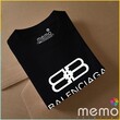 memo ygn Balenciaga unisex Printing T-shirt DTF Quality sticker Printing-Black (Large)