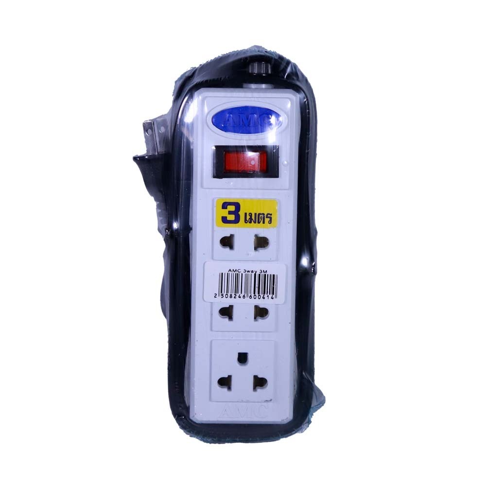 AMC Extension Socket 3Way 3m