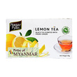 Nagar Pyan Black Lemon Tea With  Fresh Lemon 25PCS 50G